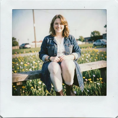 Pet Polaroid style