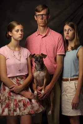 Awkward family photo