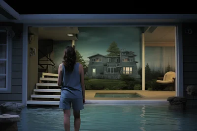 Photo by Gregory crewdson. Beneath the Surface A seem