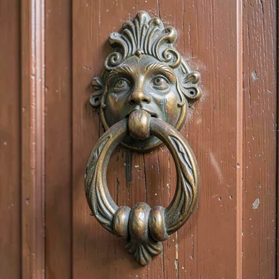 Door knocker ornate