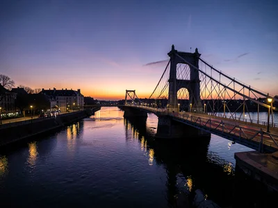Bridge at twilight
