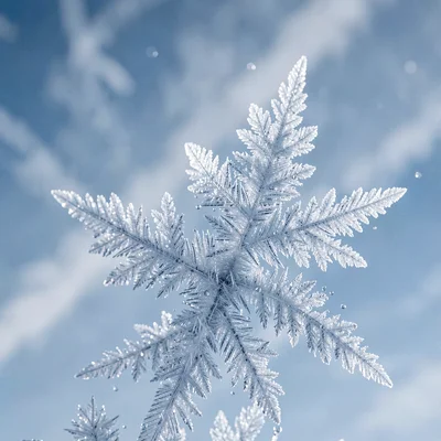 abstract cold sky gradient with wisps of cloud
