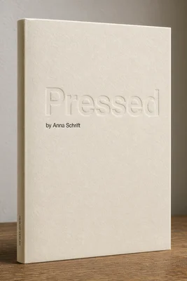Pressed monograph jacket