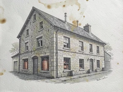 Stone brewery building