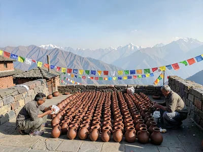 Bhaktapur pottery square