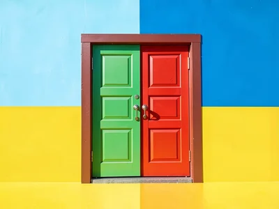 Door collection creating color series