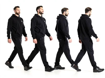 Figure walking sequence