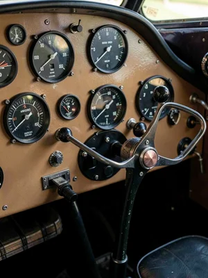 Vintage Throttle Quadrant Mixture Controls Full