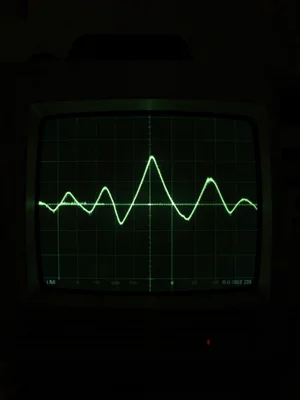 CRT Phosphor Afterglow Trail