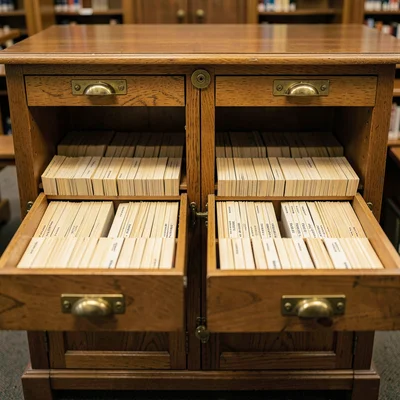 Two Open Drawers Symmetrical View