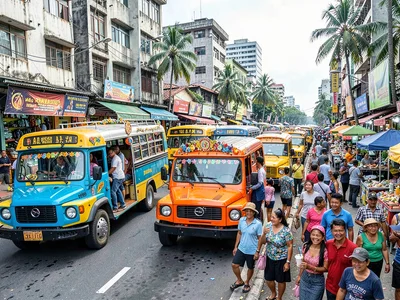 Jeepney loading zone