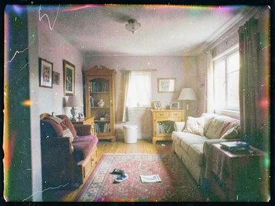 Interior with mixed light confusion