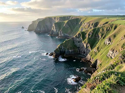 Coastal cliffs