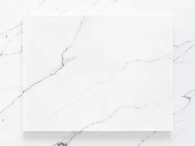 Marble white on white surface
