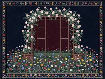 Enclosed Rose Garden Hortus Conclusus