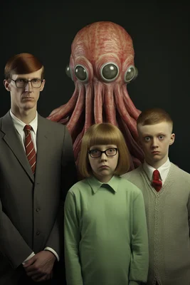 Awkward family photo