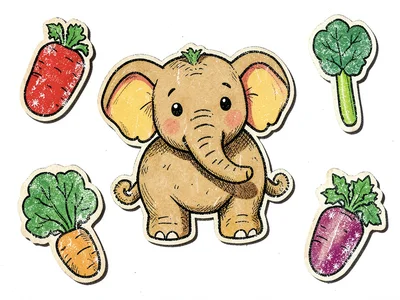 Friendly elephant