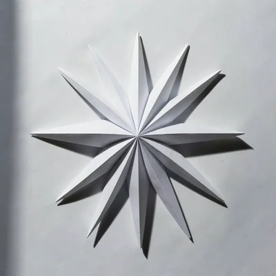 Starburst Radial Fold