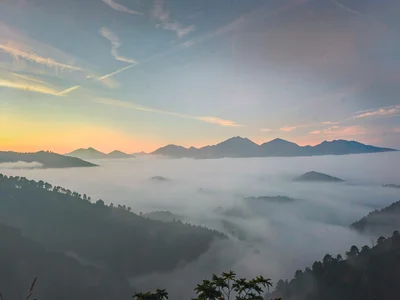 Sub-fog phenomena from height
