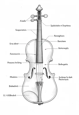 Violin components technical