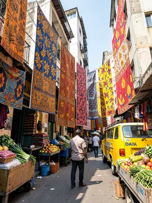 Fabric Vendor Portrait