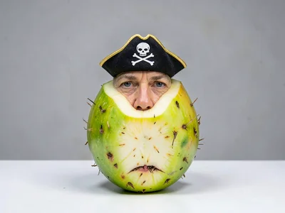 Coconut Pirate Captain