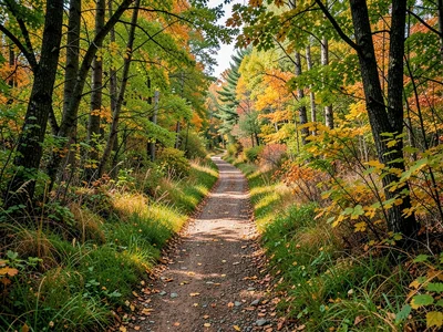 Nature trail false color