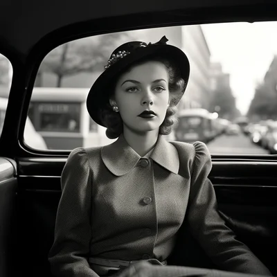 Photo in the style of Vivian Maier 2020 - Melodies in