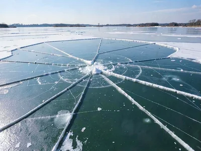 Complete breakup leaving open water