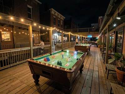 Boardwalk games lighting
