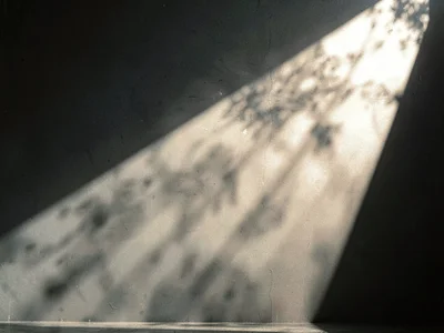 Skylight beam through dusty air