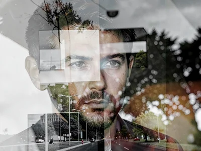 Multiple exposures creating depth