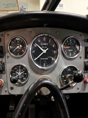 Cockpit Chronometer Timer Chrome Case