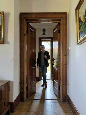 Doorway with figure far
