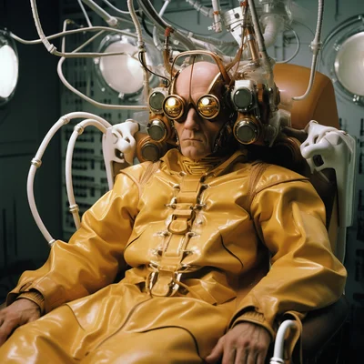 Matthew Barney crestmaster movie still ai robotic chi