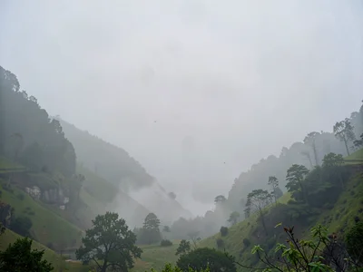 Smog in valley overnight