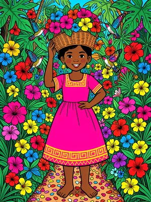 La Porteuse de Fleurs