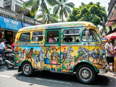 Jeepney chrome decoration