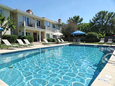 Swimming pool midday