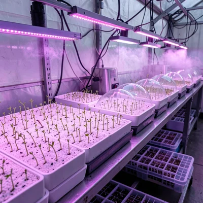 Rooting Station Cuttings Array