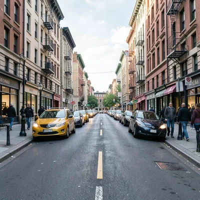 Street scene balanced