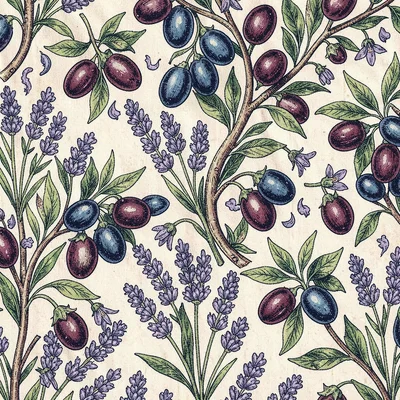 Provencal olives lavender