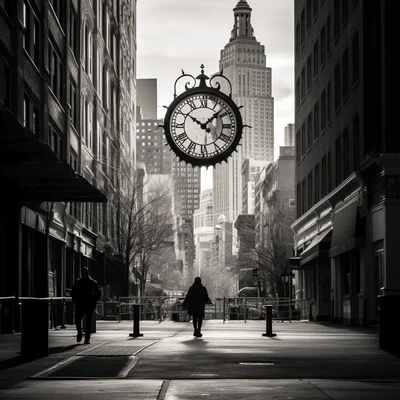 Photo in the style of Vivian Maier 2020 - Echoes of T