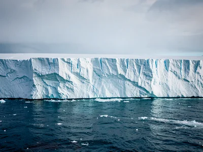 Antarctic ice shelf