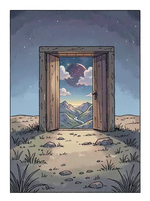 Door to another world