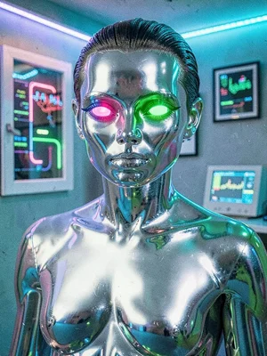 Y2K digital avatar