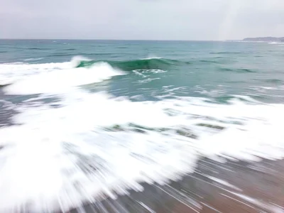 Storm waves as continuous white field