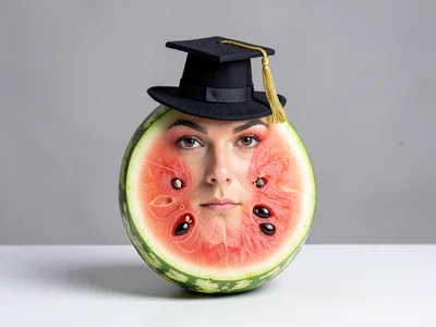 Watermelon Graduation Day