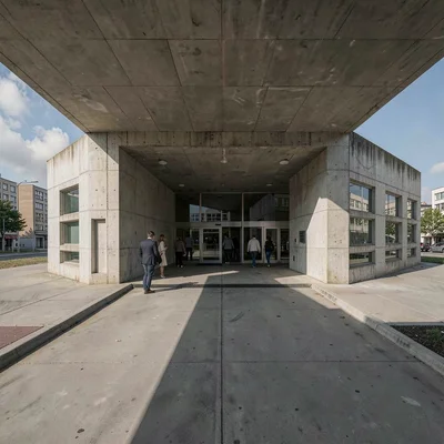 Planned city photography, modernist urbanism, A museum of the planned city house