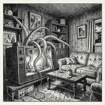 Tentacle television takeover